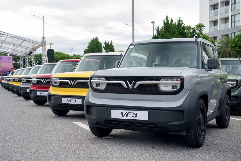 kính chắn gió xe vinfast VF3